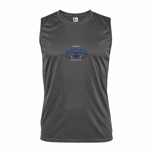 Camisole sport Pure Nord – Gris et noir